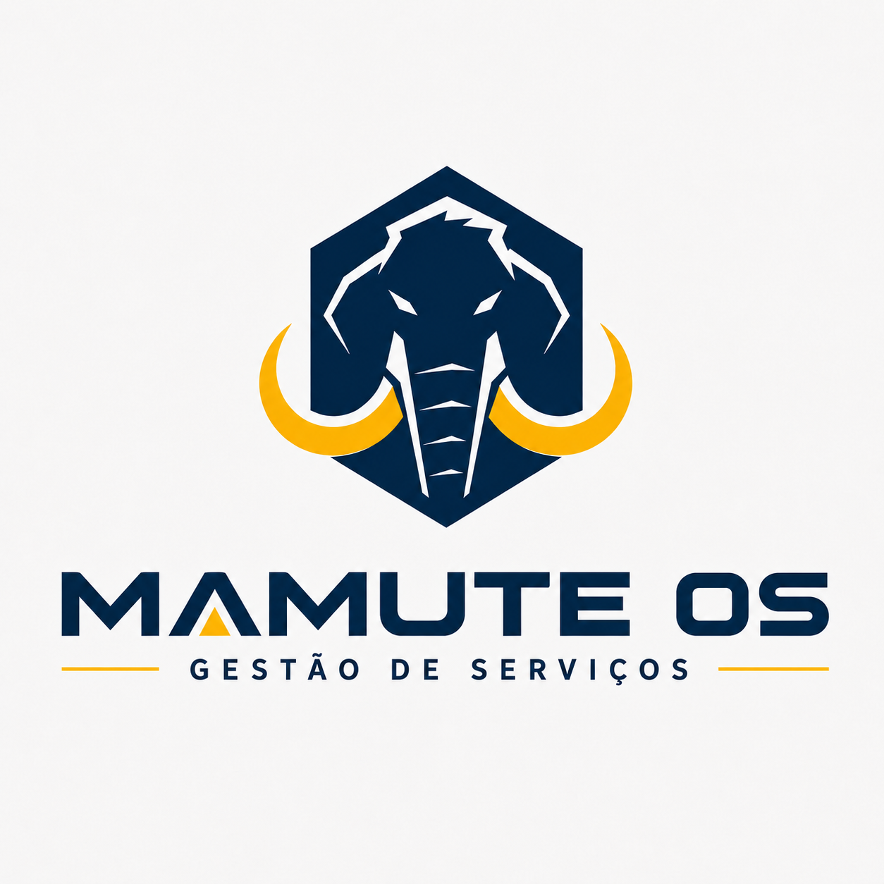 Tela principal do sistema MAMUTE OS